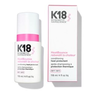 (NEW) K18 Heat Bounce Conditioning Heat Protectant - 4 fl oz